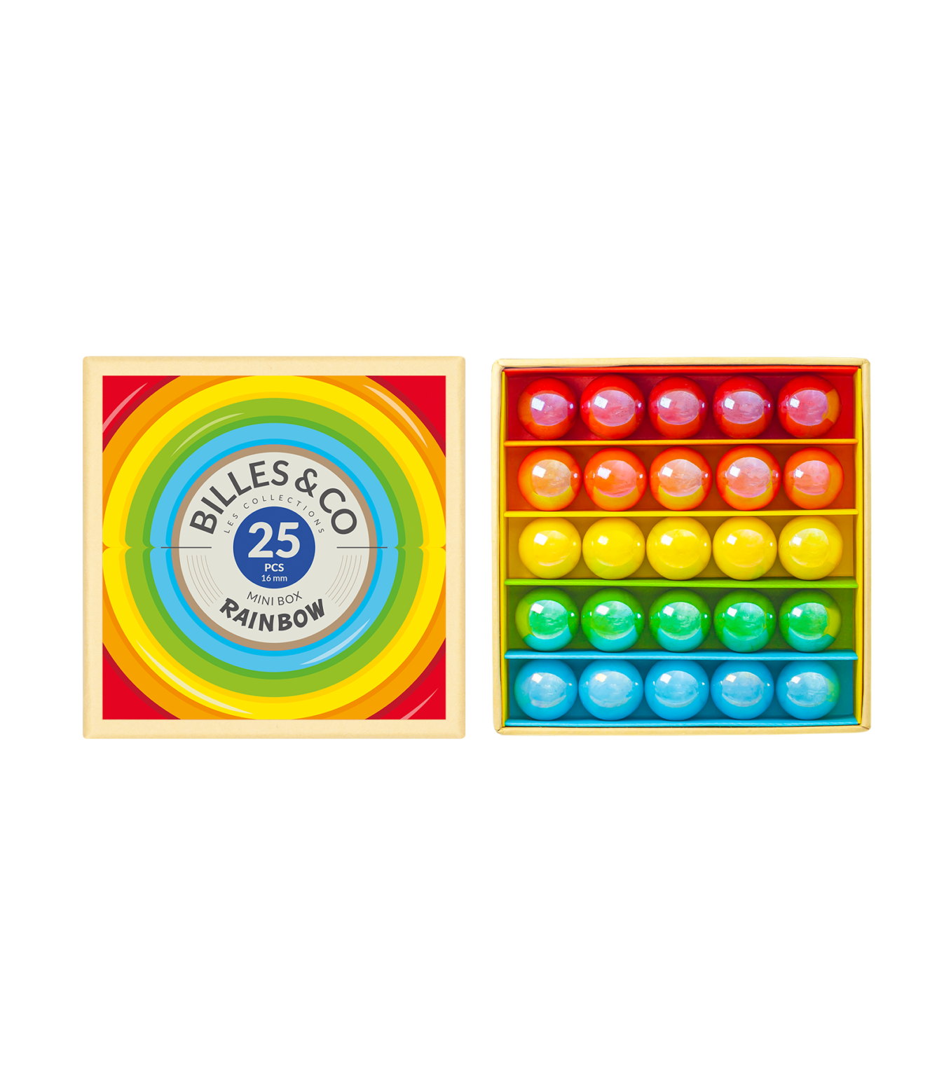 Mini Box Rainbow Billes & Co.